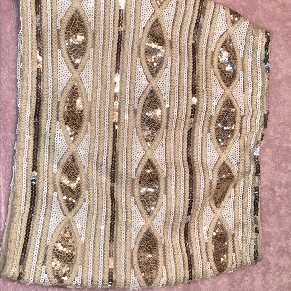 Sequin skirt